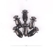 Trolley fixing nut license plate screw car base buckle petal iron expansion screw big full screw bolt M6