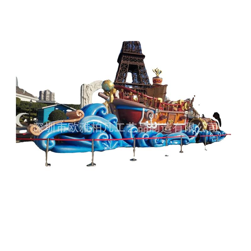 米大型主题公园游园花车发光巡游广告玻璃钢节日雕塑电动车美陈 - 图3