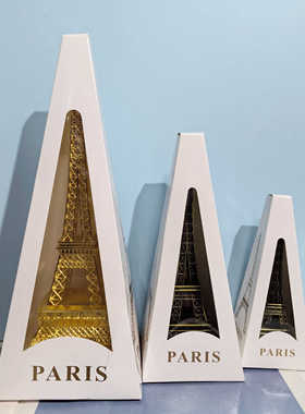 旅游纪念工艺品桌面铁塔模型摆件