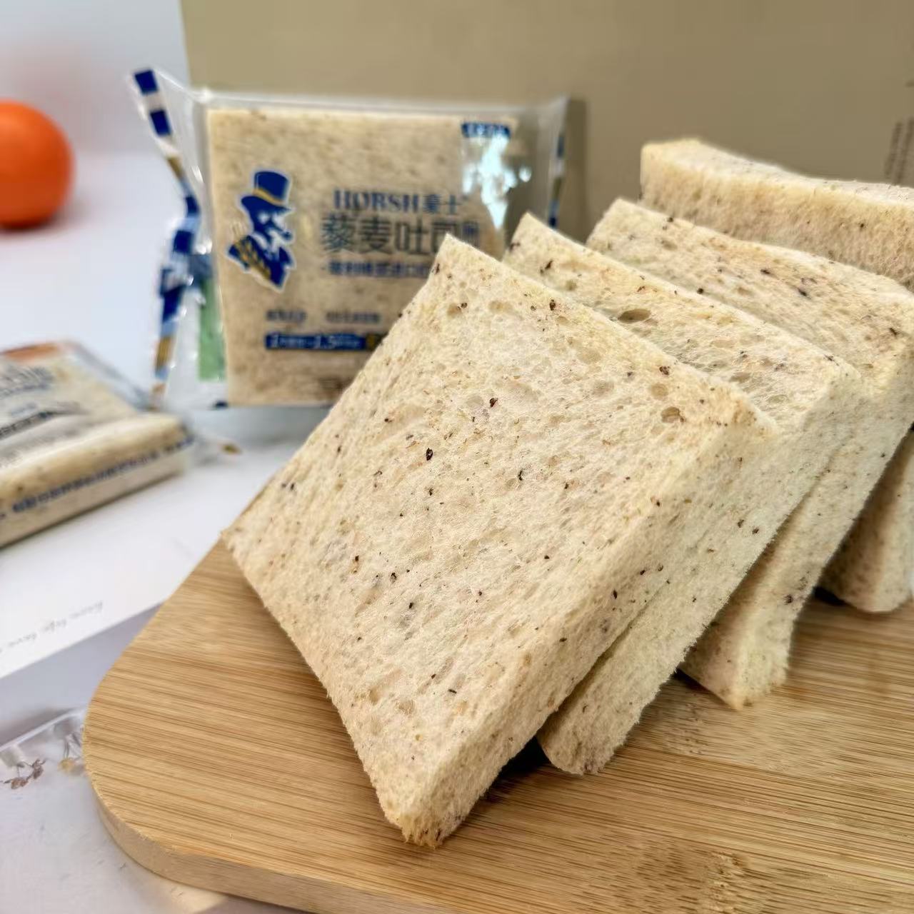 【日期新鲜】豪士藜麦全麦吐司0蔗糖手撕早餐代餐面包装充饥饱腹 - 图2