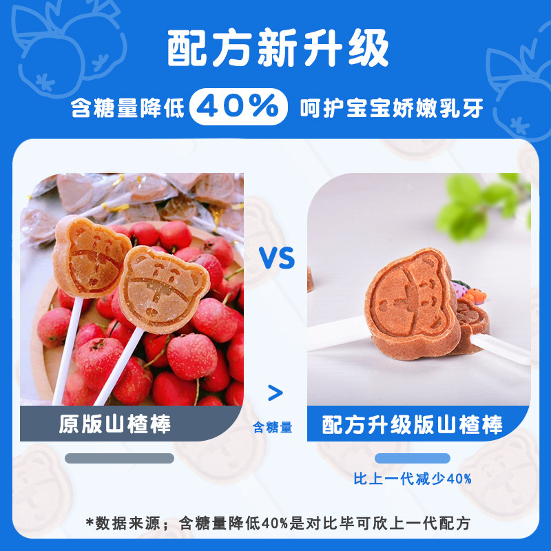 毕可欣山楂棒棒糖无添加宝宝山楂棒 毕可欣山楂类制品