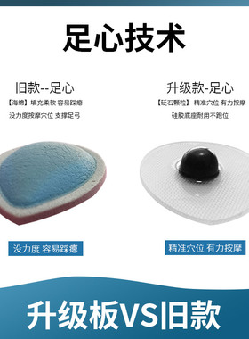 足弓护脚垫砭石脚心垫按摩鞋垫