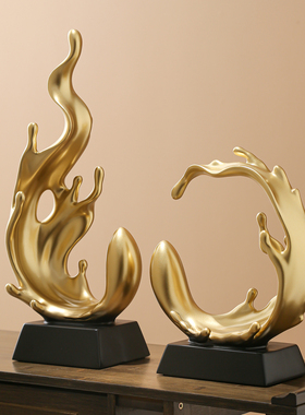 风生水起摆件办公室艺术品高级感