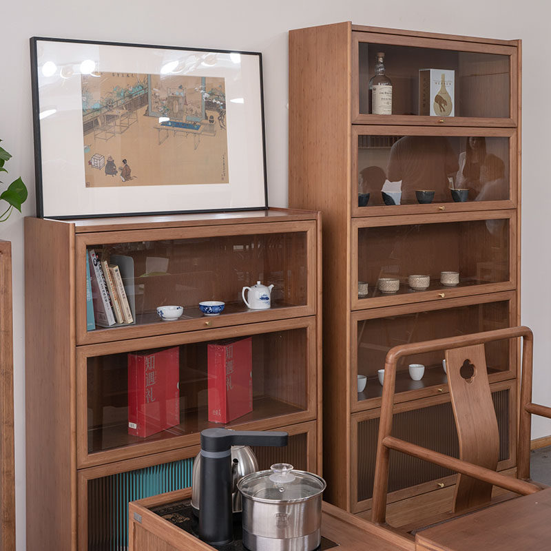 书架置物架落地书柜家用现代简约带门防尘简易落地多层靠墙陈列柜,淘宝优惠券,粉丝福利购,淘宝优惠卷