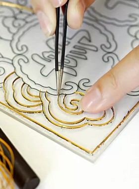 故宫事事如意掐丝珐琅挂屏装饰画