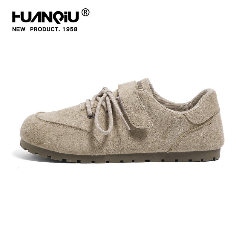 环球魔术贴袋鼠鞋女款2025新款秋季复古休闲勃肯鞋轻便百搭单鞋女,淘宝优惠券,粉丝福利购,淘宝优惠卷