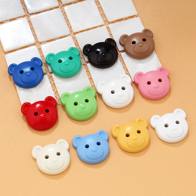 小熊儿童衣服扣子宝宝毛衣开衫衬衫外套上衣彩色动物装饰纽扣配件,淘宝优惠券,粉丝福利购,淘宝优惠卷