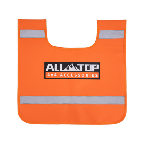 ALLTOP/奥拓普越野拖车绳揽旗安全毯户外救援装备绞盘安全旗防弹 - 图3