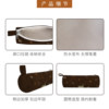 Print what you want, original pony and flower pencil bag, versatile, kindergarten, first grade, junior high school students, primary school students, children's canvas, high-looking, ins-style New Year's gift, niche non-colliding striped pencil case