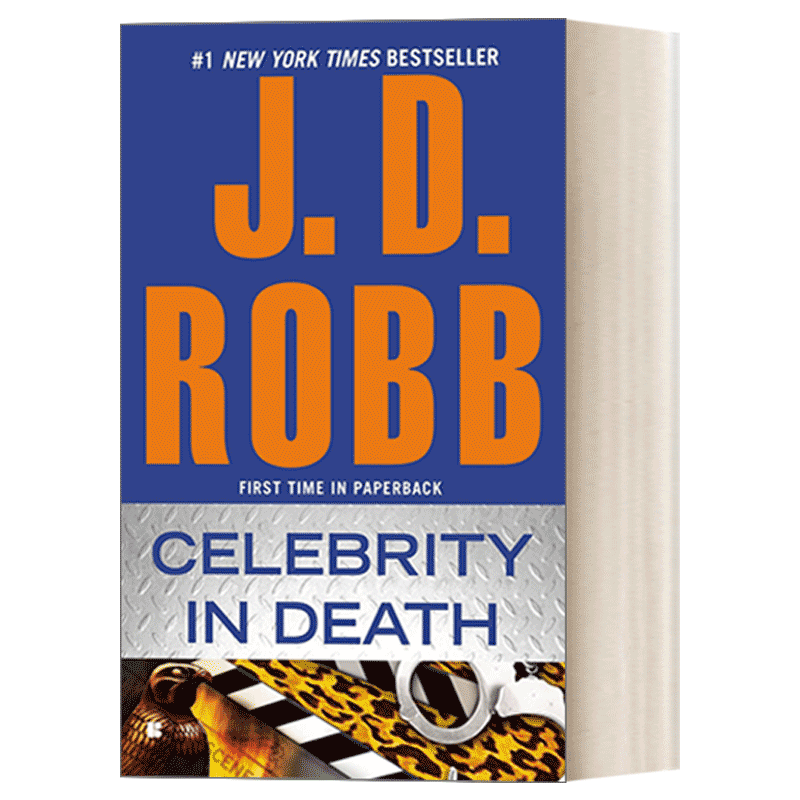 英文原版 Celebrity in Death In Death 34 死亡系列34 名人 女侦探悬疑推理小说 J. D. Robb 英文版 进口英语原版书籍 - 图0
