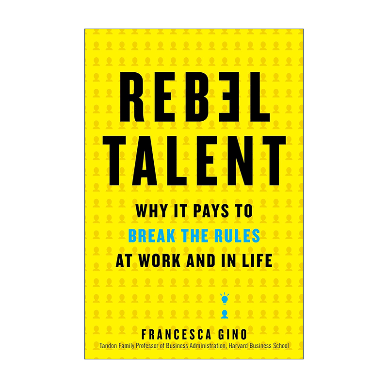 英文原版 Rebel Talent 叛逆天才 拒绝一颗盲从的心 让自己闪闪发光 精装 英文版 进口英语原版书籍 - 图0