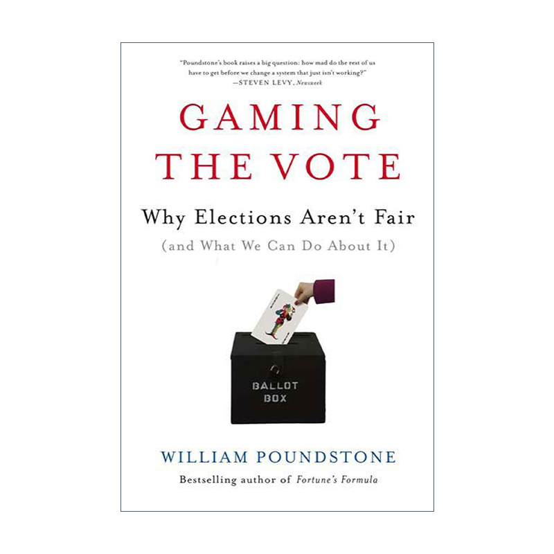 英文原版 Gaming the Vote: Why Elections Aren