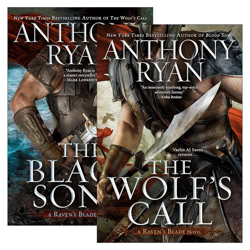 英文原版 Raven's Blade 渡鸦之刃系列2册 奇幻小说 渡鸦之影系列作者安东尼·雷恩 英文版 进口英语原版书籍 - 图1