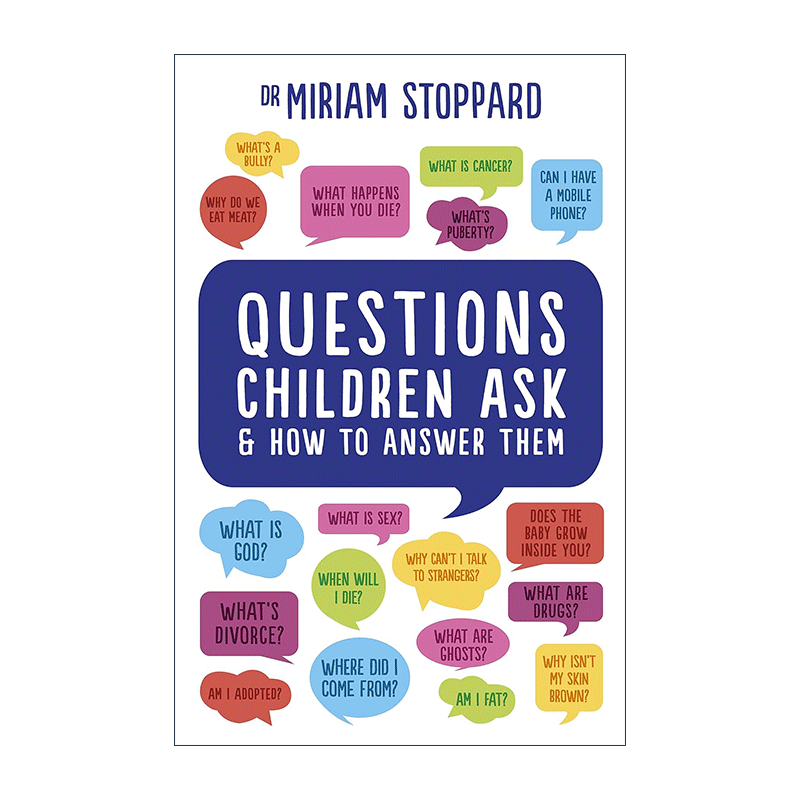 英文原版 Questions Children Ask and How to Answer Them 孩子们问的问题 以及正确回答的方式 英文版 进口英语原版书籍