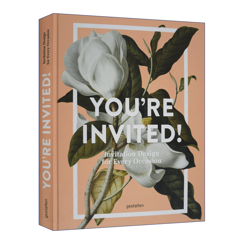 英文原版 You're Invited! Invitation Design for Every Occasion 邀请你了!不同场合的邀请函设计 精装 英文版 进口英语书籍
