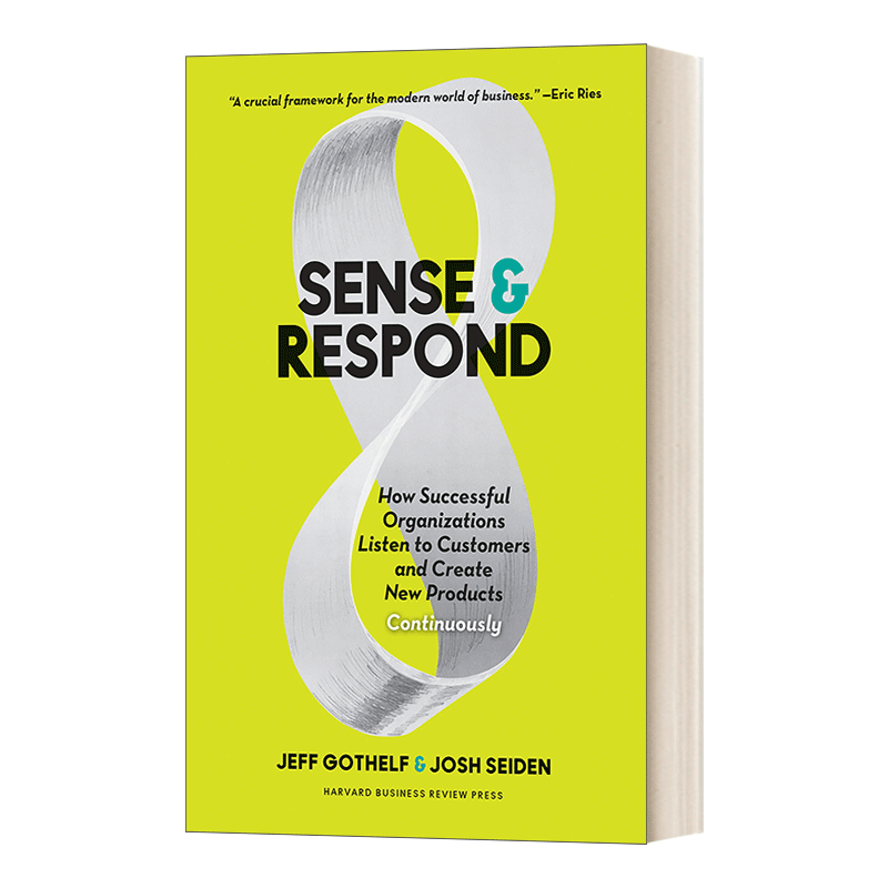 英文原版 Sense and Respond 感知和响应 成功的组织如何倾听客户并不断创造新产品 精装 英文版 进口英语原版书籍 - 图0