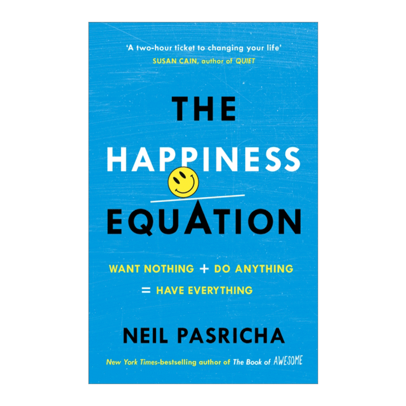 英文原版 The Happiness Equation 幸福方程 重塑自我 如何成为一个幸福的人 Neil Pasricha 英文版 进口英语原版书籍 - 图0