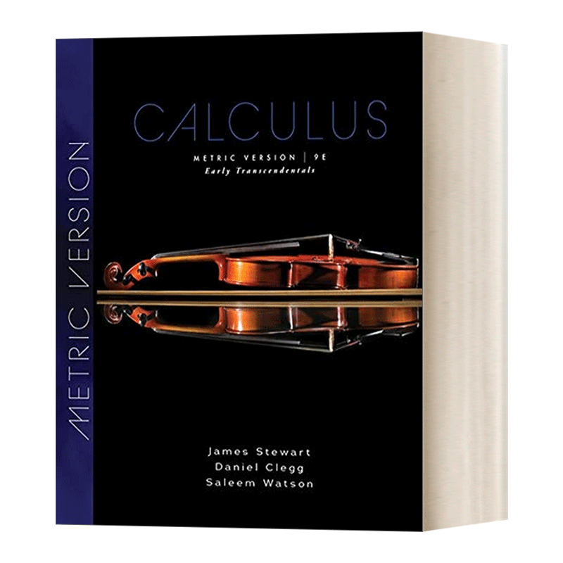 英文原版 Calculus Early Transcendentals Metric Edition 微积分 精装第9版 斯图尔特Stewart 英文版 进口英语原版书籍 - 图0
