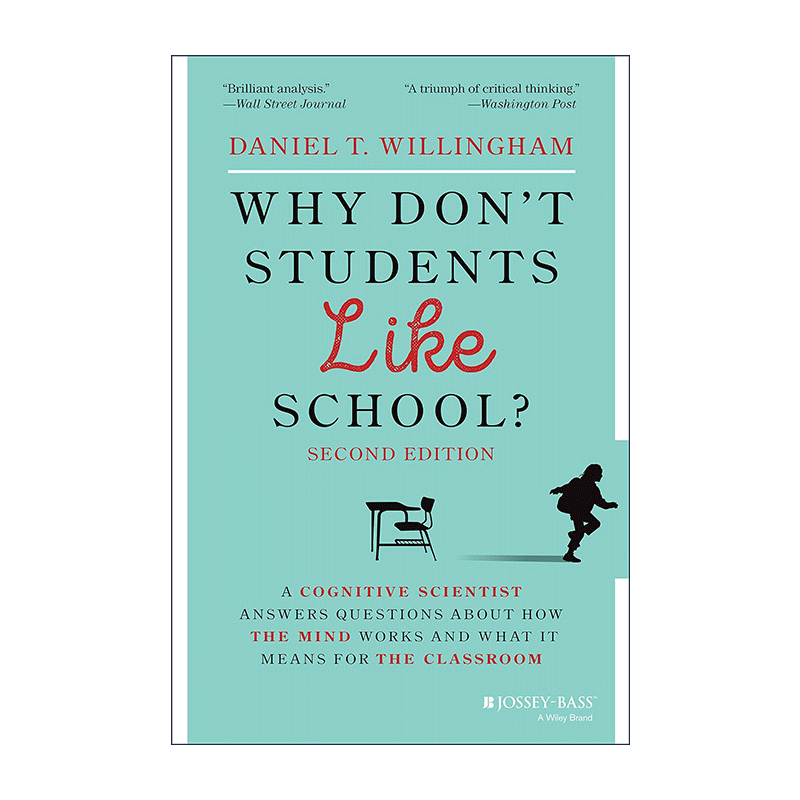 英文原版 Why Don't Students Like School 为什么学生不喜欢学校 认知科学家解答大脑如何运转以及它对课堂的意义 第2版 英文版
