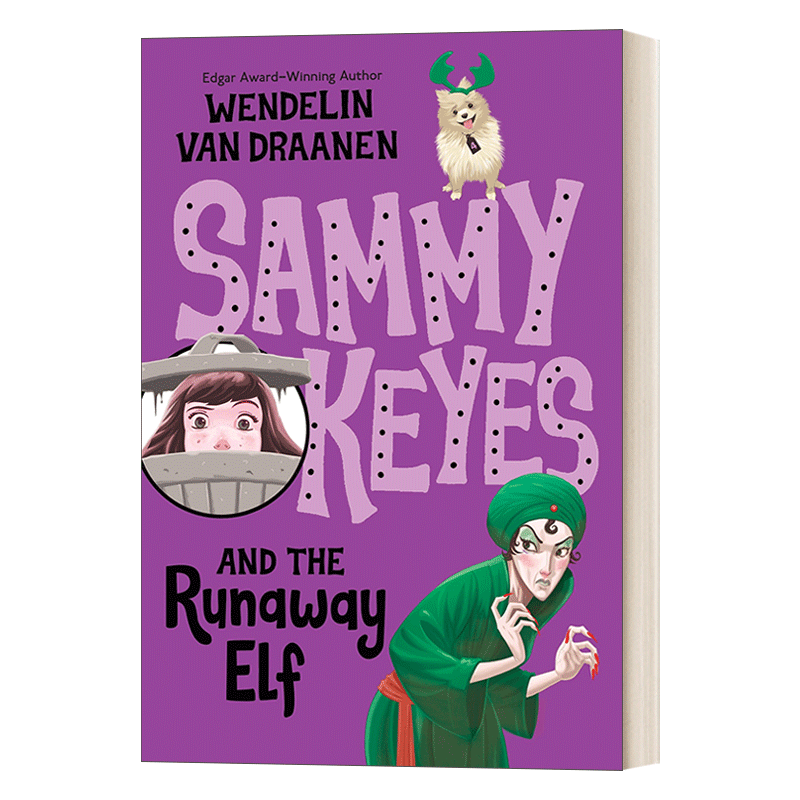 英文原版 Sammy Keyes 04  萨米凯斯系列4 跑的精灵 Wendelin Van Draanen 青少年悬疑喜剧小说 英文版 进口英语原版书籍 - 图0