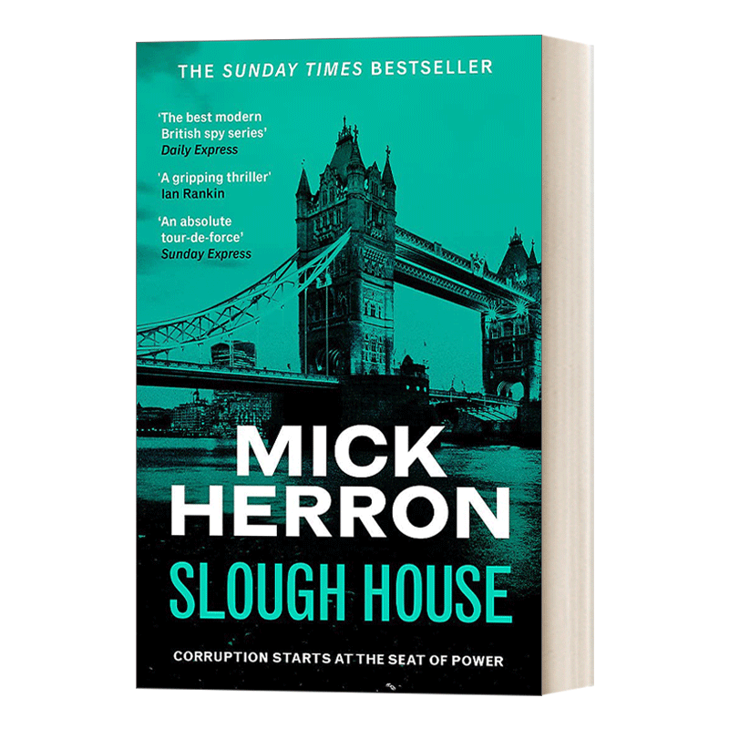 英文原版小说 Slough House 下等马7 绝望的房子 英文版 进口英语原版书籍