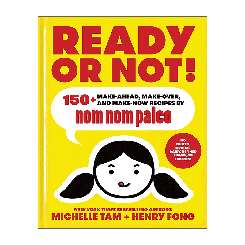 英文原版 Ready or Not 原始饮食法2 精装食谱 英文版 进口英语原版书籍 - 图0