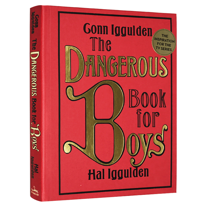 男孩的冒险书英文原版精装 The Dangerous Book for Boys男孩需要具备的品质英国国家图书奖英文版儿童读物进口书籍正版_虎窝淘