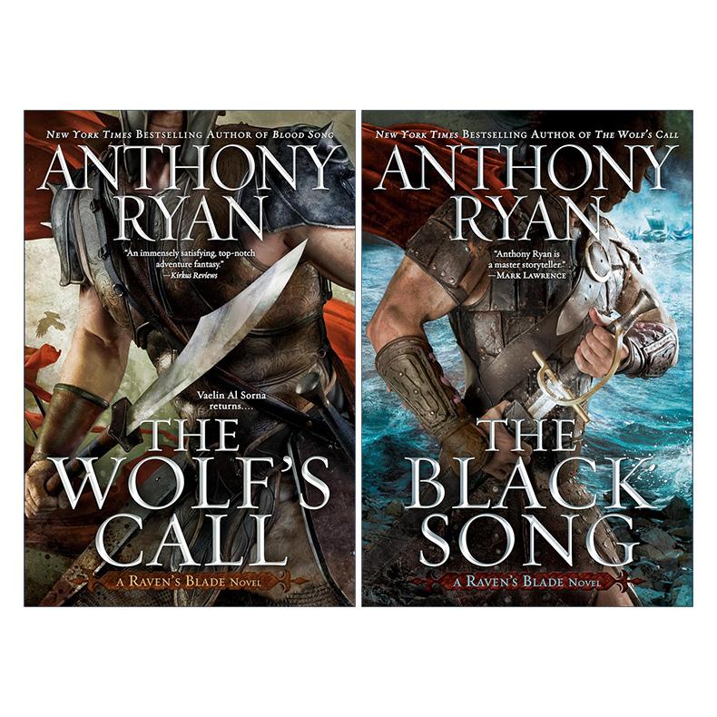 英文原版 Raven's Blade 渡鸦之刃系列2册 奇幻小说 渡鸦之影系列作者安东尼·雷恩 英文版 进口英语原版书籍 - 图0