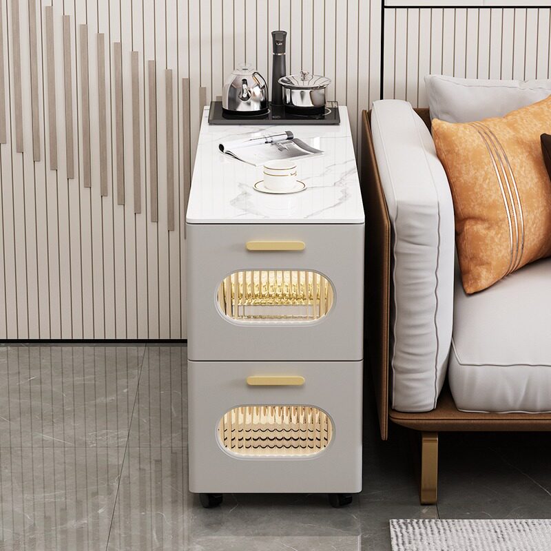  叶氏木语角几/边几