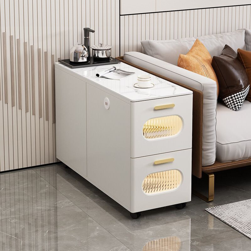  叶氏木语角几/边几