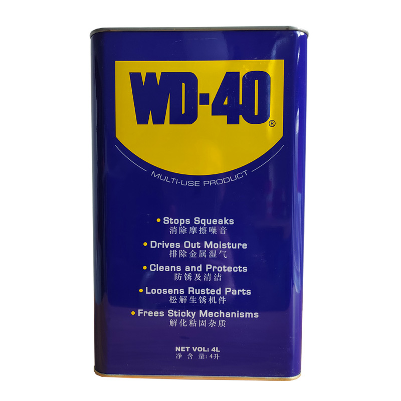 WD-40除锈润滑剂金属强力清洗液螺丝松动 大桶wd40防锈油喷剂20L - 图3