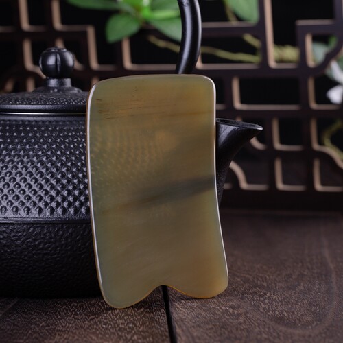 天然水牛角刮痧板全身通用颈椎背部专用颈部家用面部刮板美容脸部 - 图0