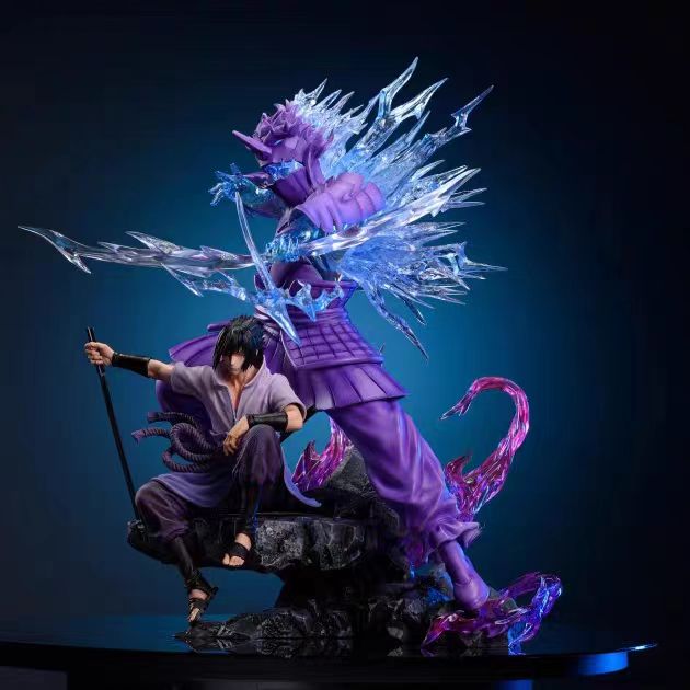 火影忍者手办波风水门宇智波鼬自来也九尾玩具摆件扭蛋机盲盒福袋 - 图3