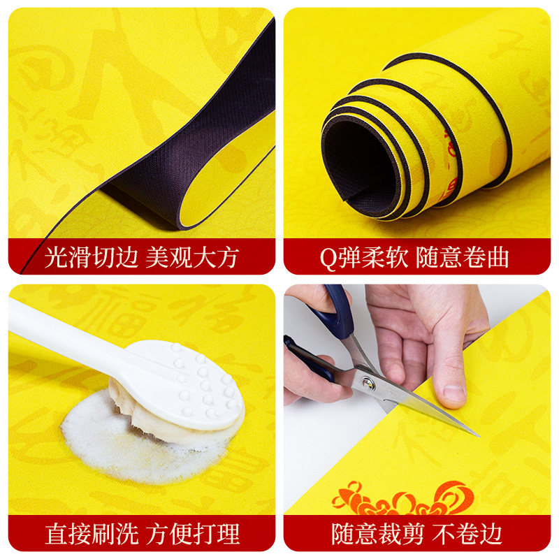 金黄色厨房专用地垫硅藻泥长条吸水吸油防滑家用脚垫可擦洗地毯,淘宝优惠券,粉丝福利购,淘宝优惠卷