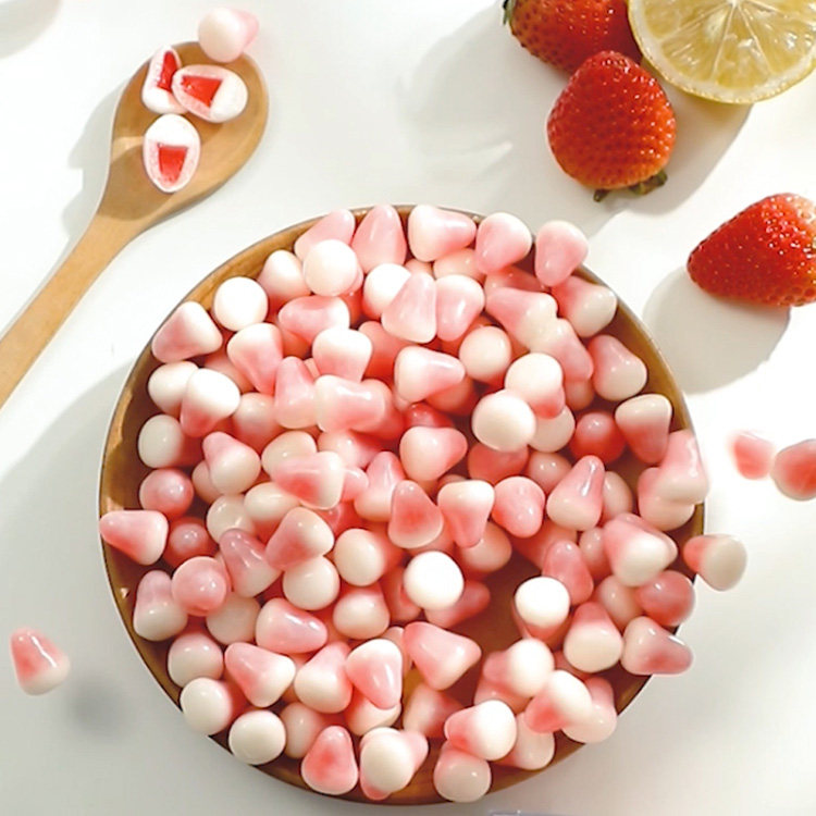 乐潮小钉仔软糖橡皮糖喜糖果汁糖脆皮混合果味糖果零食102g,淘宝优惠券,粉丝福利购,淘宝优惠卷