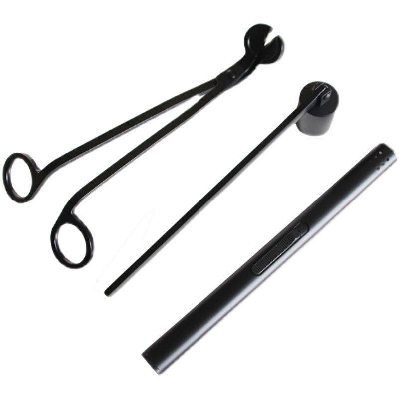 沐奕翰 diy香薰蜡烛灭烛罩蜡芯剪点火器蜡芯钩 蜡烛养护工具套装,淘宝优惠券,粉丝福利购,淘宝优惠卷