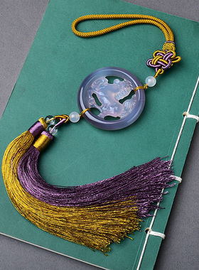 天然玛瑙马到成功挂件平安扣吊坠车挂马到功成玉髓男女饰品礼物