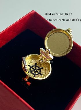 bbf朋友戒指海绵宝宝可爱礼物