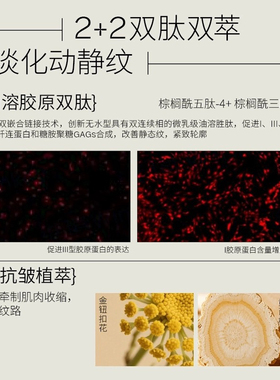 花寂冷萃焕眸眼油10ml眼部精油精华油紧致眼周抗皱淡纹官方旗舰店