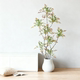 High-end simulated green plant nandina bamboo, high-end light luxury wabi-sabi style indoor living room, high-end soft furnishings and floor-standing ornaments for decoration