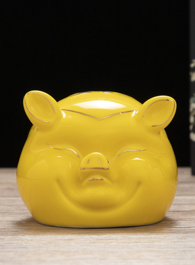 陶瓷金猪摆件创意招财猪生肖猪