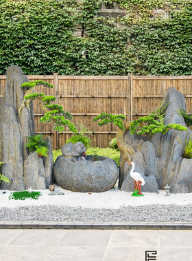 庭院院子流水造景多种组合可选