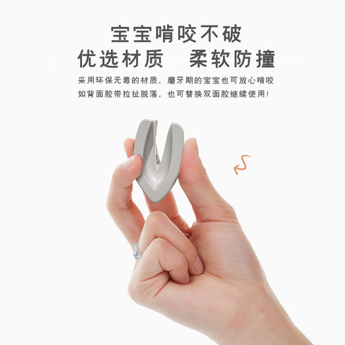 桌角防撞护角防磕碰尖角柜子直角贴茶几拐角油烟机转角保护套透明 - 图1