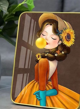 抖音同款学习自律激励励志摆件学生相框客厅餐边柜装饰桌面摆台