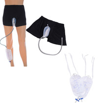 Urine Bag Reusable Male Urinal Bag Silicone Urine Funnel