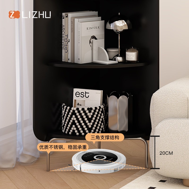 日式转角架客厅小户型墙边柜置物架卧室厨房边角展示柜装饰架书架,淘宝优惠券,粉丝福利购,淘宝优惠卷