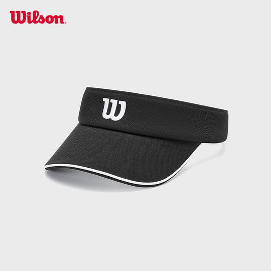 Wilson威尔胜官方男女同款网球运动经典LOGO空顶帽遮阳帽子