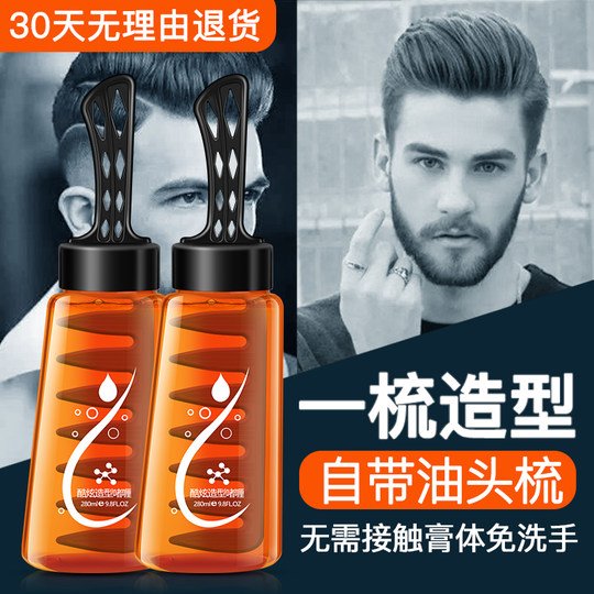 Gel en laca para peinar el cabello Cool Back para hombres