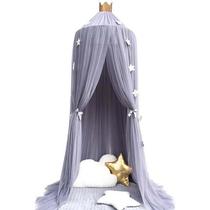 50% HOTBaby Lace Crib Tent Round Dome Hanging Curtain