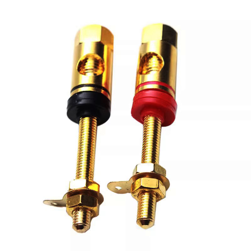 声弦音响镀金接线柱功放音箱喇叭接线免焊端子镀铑香蕉头插座,淘宝优惠券,粉丝福利购,淘宝优惠卷